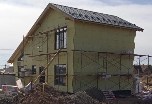 Строительство дома 151 кв.м. из газоблока, г. Среднеуральск