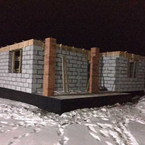 Строительство дома 180 кв.м. из газоблока, г. Среднеуральск
